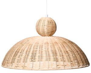 Závěsná lampa SUERTE Ratan Přírodní
