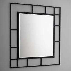 Zrcadlo Famio Black 95 x 95 cm