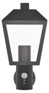 EMOS LED zahradní nástěnné svítidlo s čidlem soumraku, 19,8 x 15 x 29,8 cm, 1 x E27, 15 W 1554000006