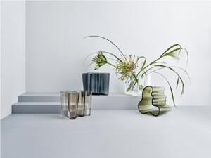 Skleněná váza Alvar Aalto Linen 16 cm Iittala
