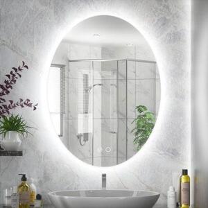 Zrcadlo Puro Oval LED 75 x 120 cm