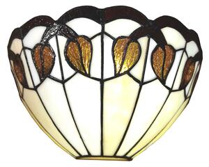 Nástěnná Tiffany lampa Helaine- 31*15*21 cm