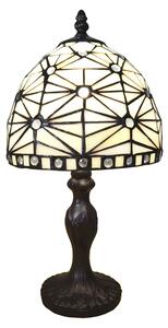 Stolní Tiffany lampa Elinore -Ø 18*33 cm