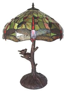 Stolní Tiffany lampa Leonelle - Ø 41*57 cm