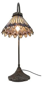 Stolní Tiffany lampa Karlotta - Ø 20*51 cm