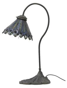 Stolní Tiffany lampa Karlotta - Ø 20*51 cm