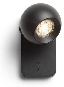 RED R13762 SIENA nástěnná černá 230V GU10 50W - RED - DESIGN RENDL