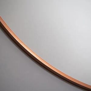 Zrcadlo Slim Copper o 95 cm