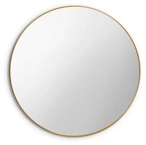 Zrcadlo Slim Gold o 95 cm