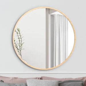 Zrcadlo Nordic Wood o 85 cm