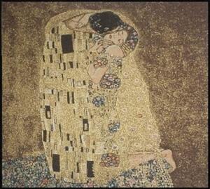 Vlámský gobelín tapiserie - Le Baiser by Gustav Klimt