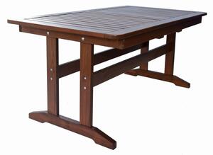 ROJAPLAST Rozkládací zahradní stůl - ANETA, 160/210x90 cm, dřevěný