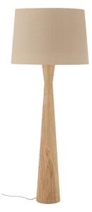 Béžová stojací lampa s textilním stínidlem (výška 130 cm) Leonor – Bloomingville