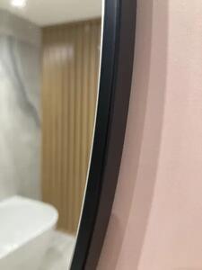 Zrcadlo Nordic Black o 85 cm