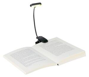 Grundig - LED Nabíjecí stolní lampa s klipem LED/5V 400 mAh černá
