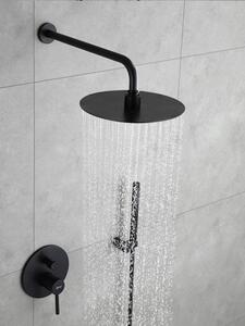 Sprchový set podomítkový Rea Lungo černý