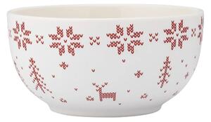 Altom Porcelánová miska Grenlandia 13 cm, 600 ml, červená