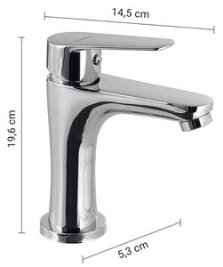 Gedy - Umyvadlová baterie COMO 19,6 cm lesklý chrom