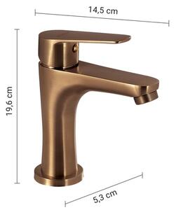 Gedy - Umyvadlová baterie COMO 19,6 cm bronzová