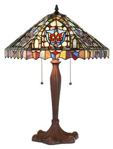 Stolní lampa Tiffany Aubrie - 47x60 cm E27/max 2x60W