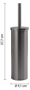 Gedy - Stojací WC štětka SCOPINO metalicky šedá