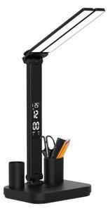 LED Stm. nabíjecí stolní lampa NOBLITE P LED/5W/5V 3000/4000/6000K 2200mAh černá