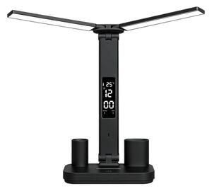 LED Stm. nabíjecí stolní lampa NOBLITE P LED/5W/5V 3000/4000/6000K 2200mAh černá