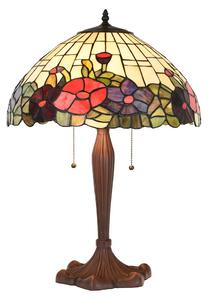 Stolní lampa Tiffany Loretta - 42x60 cm E27/max 2x60W