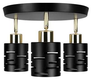 Bodové svítidlo ELEN 3xE27/35W/230V černá/zlatá