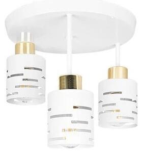 Přisazený lustr ELEN 3xE27/35W/230V bílá/zlatá