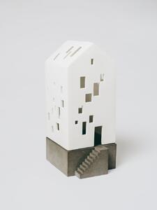 Räder Porcelánový domeček Light house Concrete I