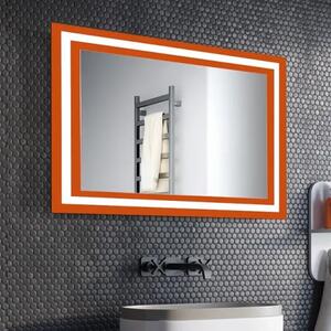 Zrcadlo Moderno LED Orange 80 x 60 cm