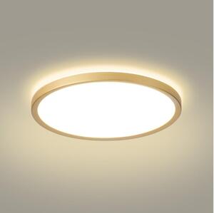 Brilagi - LED Koupelnové svítidlo ULTRA SLIM LED/24W/230V pr. 42 cm zlatá IP54