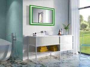 Zrcadlo Moderno LED Green 80 x 60 cm