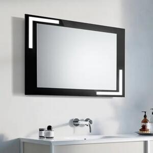 Zrcadlo Bologna LED Black 53 x 63 cm