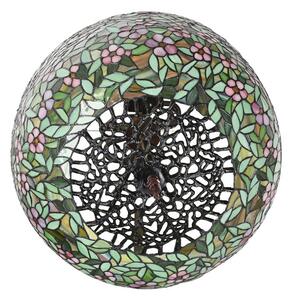 Barevná stolní lampa Tiffany Flower Garden - Ø 46*72cm