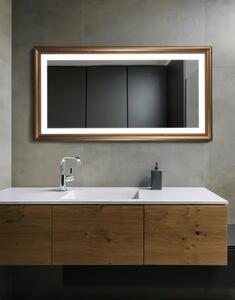 Zrcadlo Wood LED Zenas typ D 80 x 60 cm