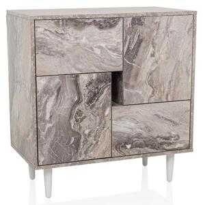 Hjh LIVING Komoda se 2 zásuvkami LYKKJA Příborník 77,0 x 72,0 x 39,5 cm