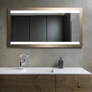 Zrcadlo Wood LED Oros typ B 80 x 60 cm