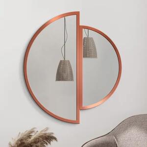 Zrcadlo Naseo Copper 90 x 100 cm