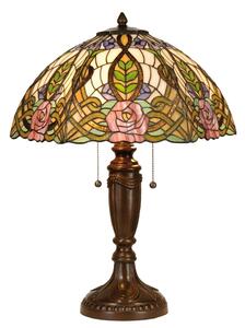 Stolní lampa Tiffany Rose - Ø 47*61cm