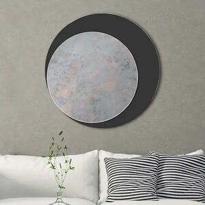 Zrcadlo Moony Black 90 x 90 cm