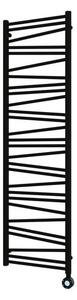Radiátor elektrický SAT Lilon 169,5x50 cm černá matná SATRALI1695500EBL