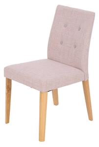 Čalouněná židle růžová STRIVO