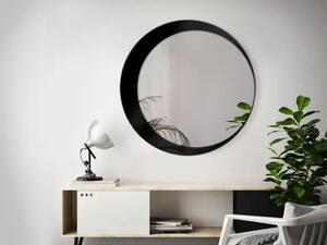 Zrcadlo Moony Black 90 x 90 cm