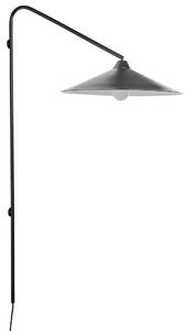 Nástěnná lampa NENTON Kov Černá