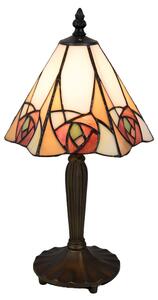 Stolní Tiffany lampa Rosa - 20*18*37 cm