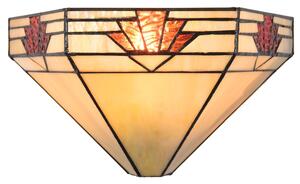 Nástěnná lampa Tiffany Yvonne - 31*15*17 cm / E14 / Max. 1x40 Watt