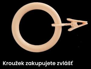 Háček se žabkou - béžový