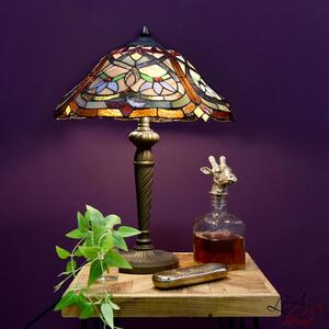 Stolní lampa Tiffany Malai - Ø 40*54 cm E27/2*60W